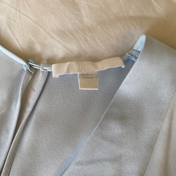 Boss Light Blue Blouse 6 - Picture 6 of 8